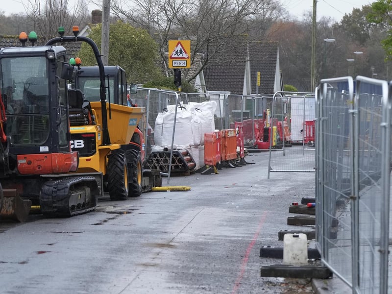 ‘A stench of raw sewage’ waffs around Barnham after a sewage pipe burst and major traffic disruption has been reported.