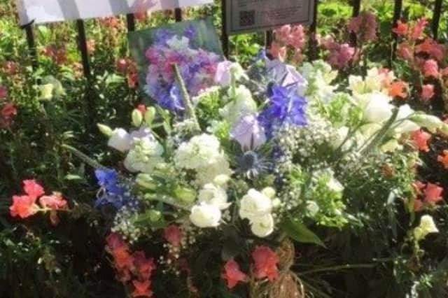 Mid Sussex Older People’s Council laid a floral tribute at the Haywards Heath Memorial last week after a presentation at the Baptist church in Sussex Road