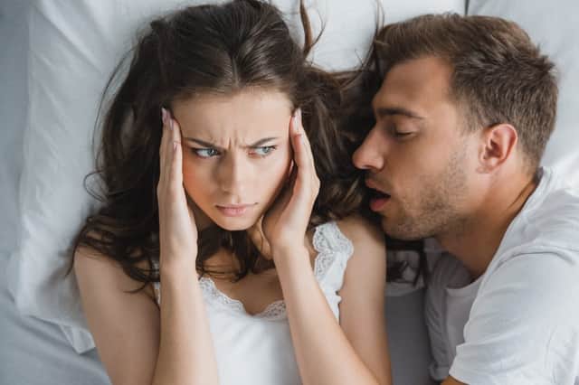 Does your partners snoring drive you mad? (Photo: Shutterstock)