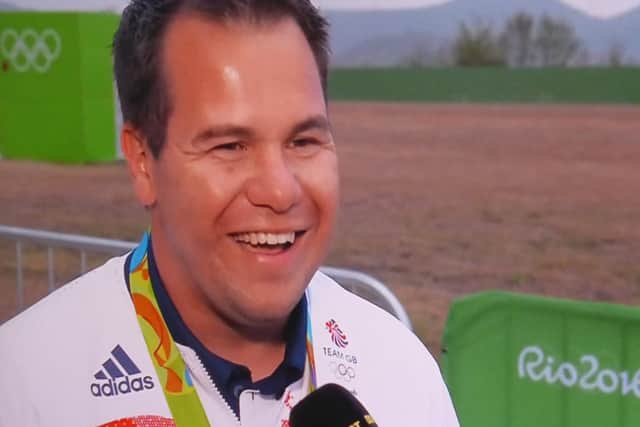 Steve Scott speaks to the BBC after his medal triumph