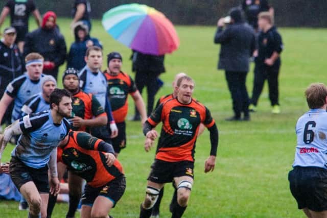 Action from Burgess Hill's 36-15 National Junior Vase win against Fordingbridge from Hampshire. Picture by Tom Grimes.