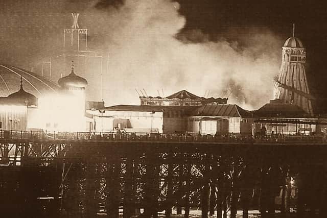 Secret Brighton: Palace Pier fire