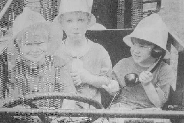 Young firefighters in 1994