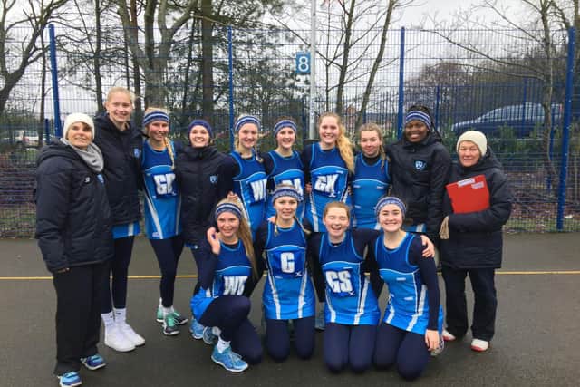 Worthing College's netball team have had plenty of reason to cheer in 2018