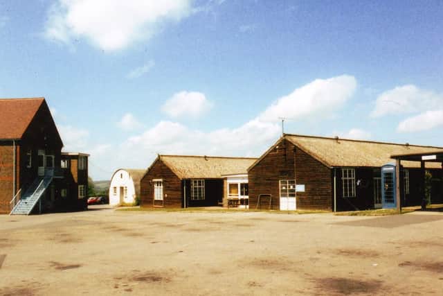 The Second World War barracks at Cuckfield Hospital