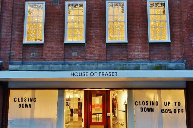 House of Fraser in West Street. Picture by Tony Elkin