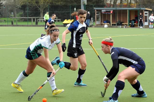 Jess Gleeson gets Chichester on the front foot v Haslemere / Picture by Kate Shemilt