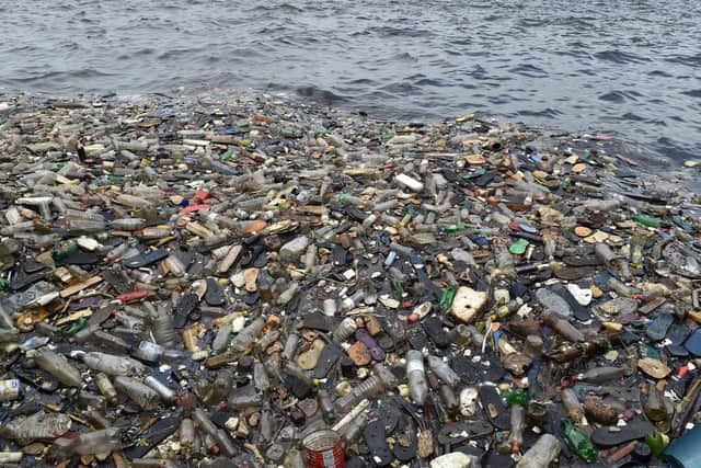 Plastic pollution is one of the biggest environmental problems. Picture: Getty Images