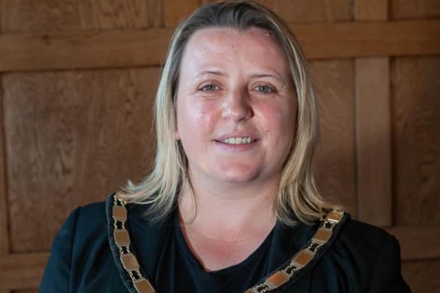 The new Littlehampton mayor Tracey Baker
