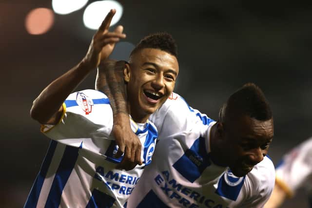 Played 17 games for Albion on loan from Manchester United in 2014. Now a regular for both United and England.