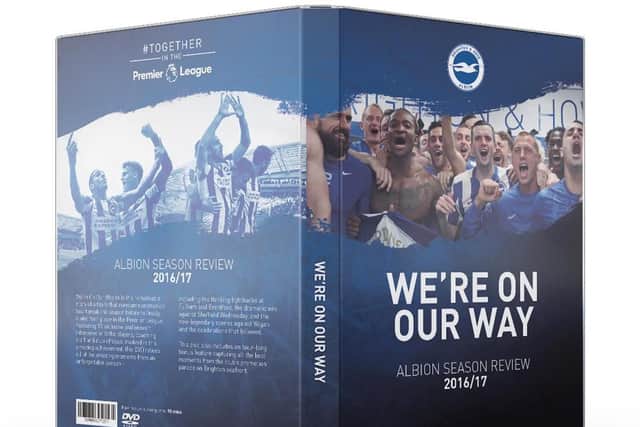 We're on Our Way is available on DVD and blu-ray and looks back on Albion's 2016/17 promotion-winning season