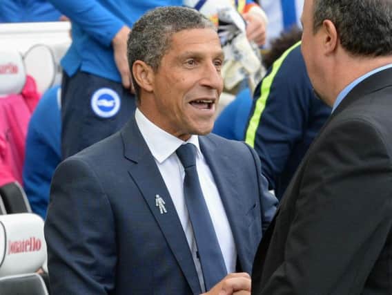 Albion boss Chris Hughton. Picture by Paul Westlake (PW Sporting Photography)