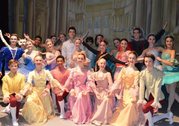 GAPA pupils with the Vienna Festival Ballet Company