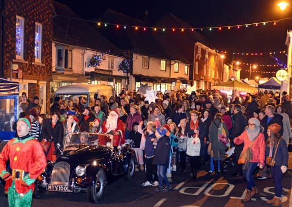 Steyning's Christmas late-night shopping event will take place on Wednesday, December 6. Photo by Derek Martin