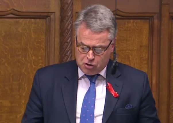 Tim Loughton East Worthing and Shoreham MP speaking in the Commons on plans to split up the franchise running Southern and Thameslink services in 2021