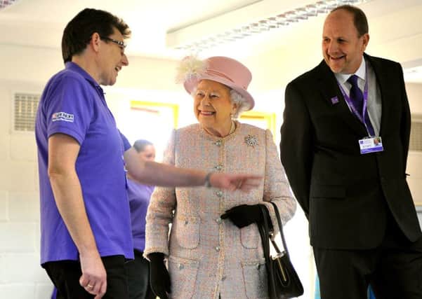 The Queen visited Canine Partners charity in Heyshott. Pictures: Steve Robards