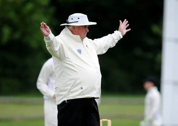 Sussex Cricket League, Division 2: Billingshurst (batting) v St James's. umpire. Pic Steve Robards SR1711694 SUS-170529-163031001