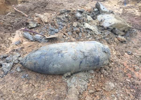 Bomb found at Broadbridge Heath SUS-170412-120925001