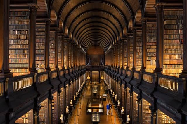 The Long Room at Trinity College, Dublin. Photo: FÃ¡ilte Ireland