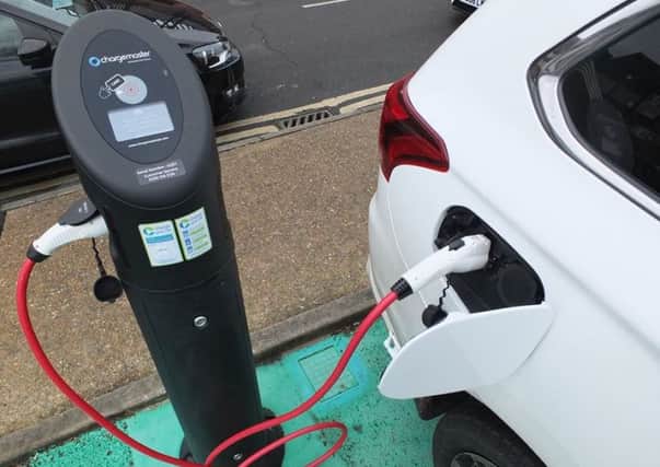 New fast chargers for electric cars are now available in our car parks. Picture: Mid Sussex District Council