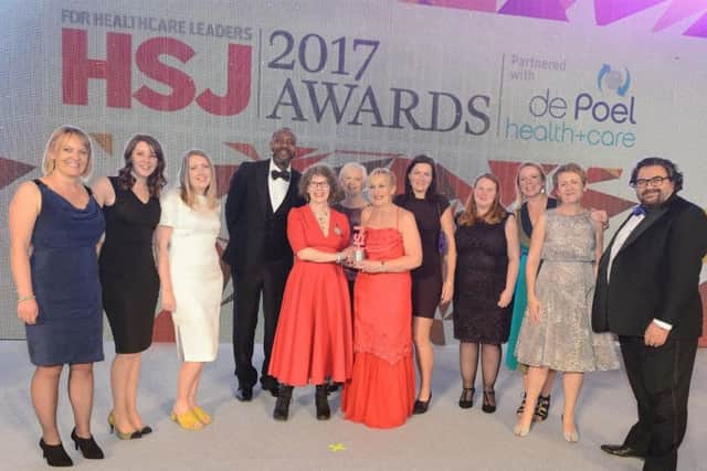 Time for Dementia won an award at the Health Services Journal (HSJ) Awards