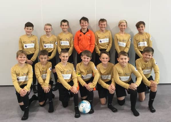 Southway Primary School's footballers looking the part
