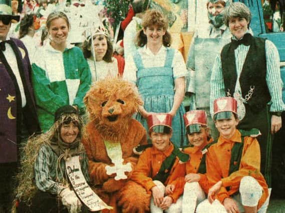 Members of Crawley Ladies Hockey Club took part in the Crawley Carnival of 1993 dressed as characters from The Wizard of Oz