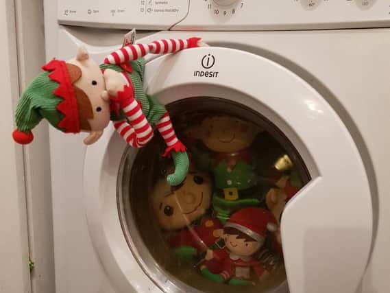 Thanks to Chloe Berry for this 'elfie' picture