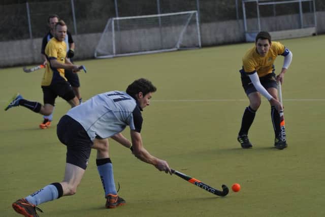 Jamie Busbridge on the ball for South Saxons.