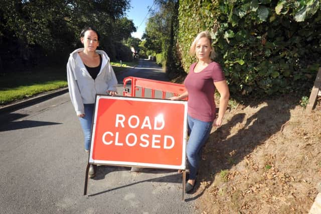 Sisters Samantha Bevan and Vicky Robinson pictured in Three Oaks