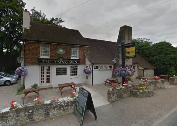 The Rising Sun pub in Horsham. Photo courtesy of Google Street View. SUS-170928-152621001