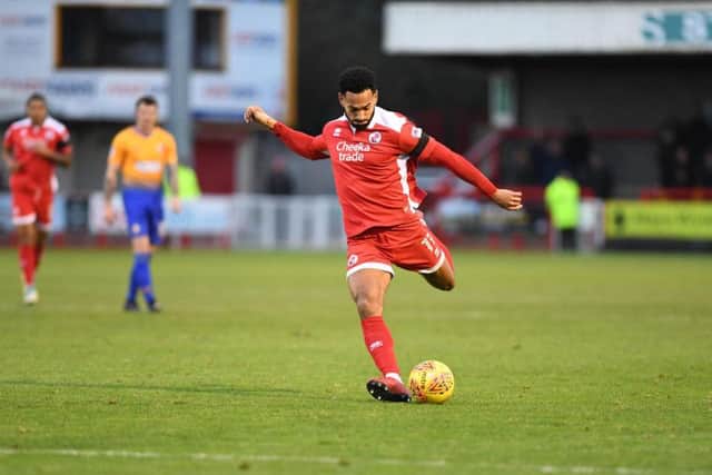 Jordan Roberts laid on the assist for Joe McNerney's first goal of the season. Picture by Phil Westlake (PW Sporting Photography)