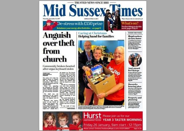 Today's Mid Sussex Times (Thursday, December 14)