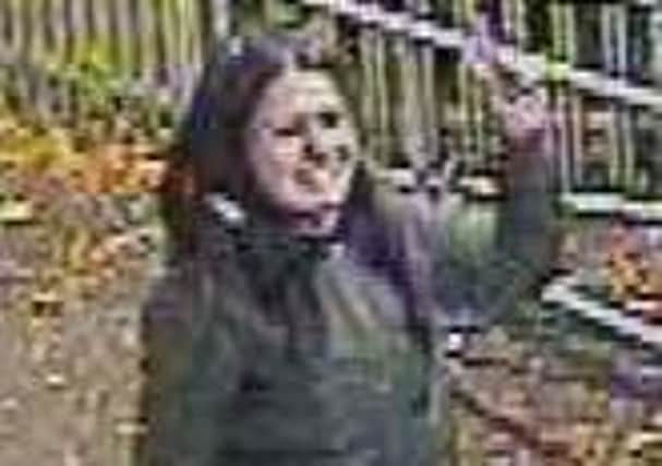 Police wish to speak to the girl pictured in the CCTV images. Picture: BTP