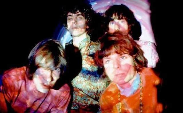 Psychedelic: Pink Floyd in 1967 with Syd Barrett second from left. Photograph by Andrew Whittuck
