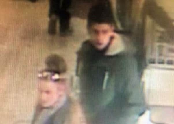 Police would like to identify the man and woman in this image