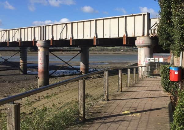 The riverbank cycle and footpath in Shoreham has now been reopened