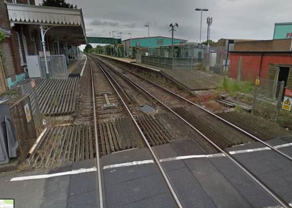 Sussex Police announced the problem at Angmering Railway Station on Twitter. Picture: Google Maps/Google Streetview