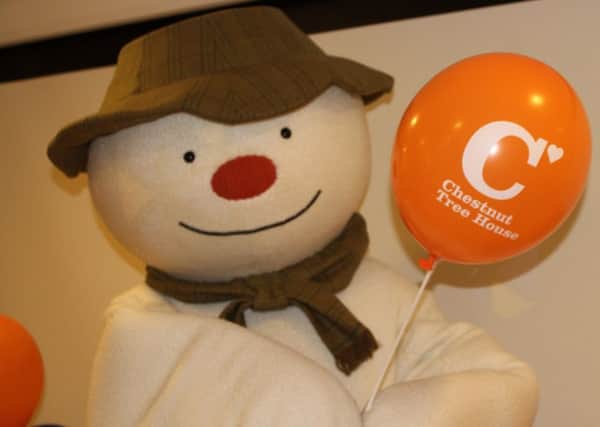 Themes and emotions of The Snowman story  emphasising happy times and creating memories rather than the sad ending  made the character the ideal ambassador for a childrens hospice