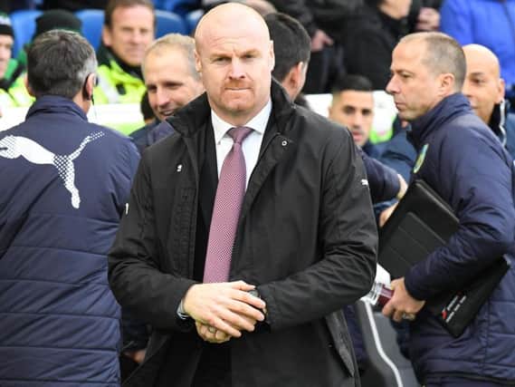Burnley boss Sean Dyche. Picture by Phil Westlake (PW Sporting Photography)