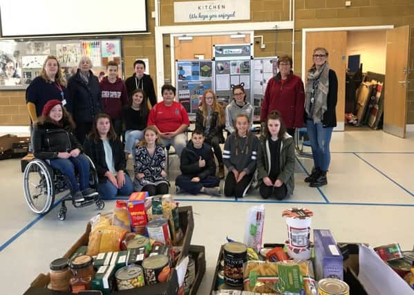 Angmering School students collected food for Littlehampton Food Bank and Worthing Churches Homeless Project SUS-171220-104842001