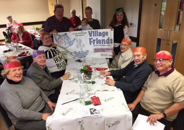 The Village Friends Christmas lunch at Barnham Community Hall