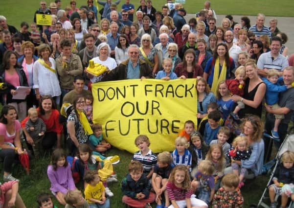 Balcombe residents opposed to drilling activities at the Lower Stumble site (photo submitted).