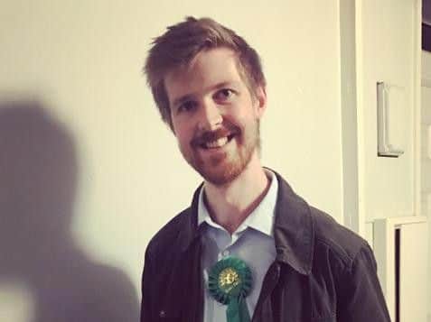 Ed Baker is the Green candidate for East Brighton
