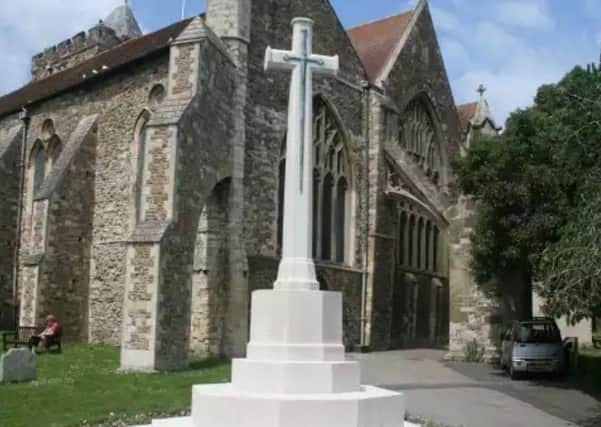 The War Memorial in St Marys churchyard. Picture: Anthony Kimber