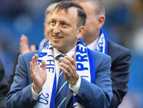Brighton chairman Tony Bloom. Picture by Phil Westlake (PW Sporting Photography)
