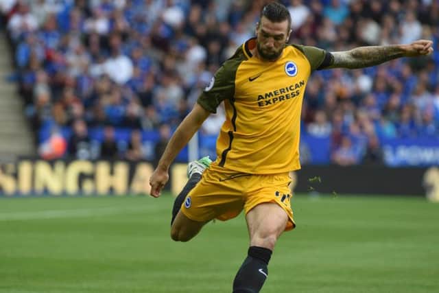 Albion defender Shane Duffy. Picture by Phil Westlake (PW Sporting Photography)