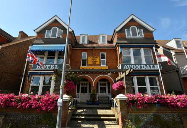 Avondale Hotel in Seaford comprises a pair of semi-detached properties which have been joined together