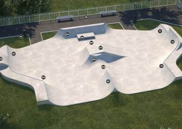 The final design for the skate park. Picture: Mid Sussex District Council