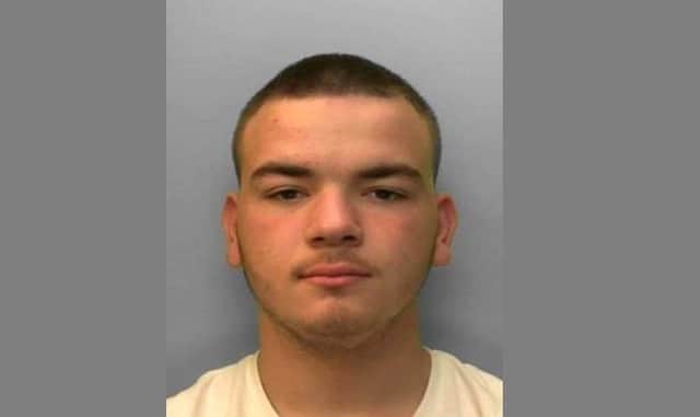 Connor Mackay. Photo courtesy of Sussex Police. SUS-171229-143047001